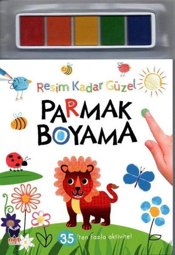 Parmak Boyama - Resim Kadar Güzel - Net Çocuk Yayınları Yayınevi - Image 1