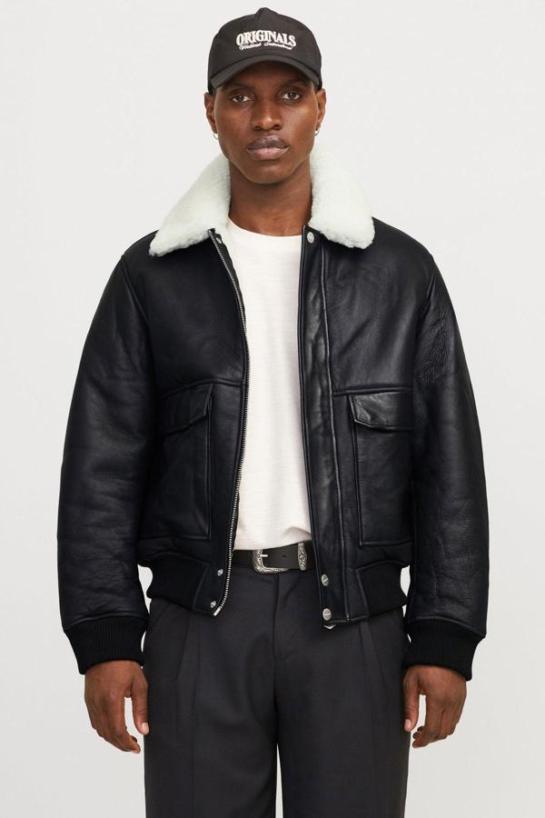 Jack & Jones Erkek İçi Kürklü Mont - Image 1