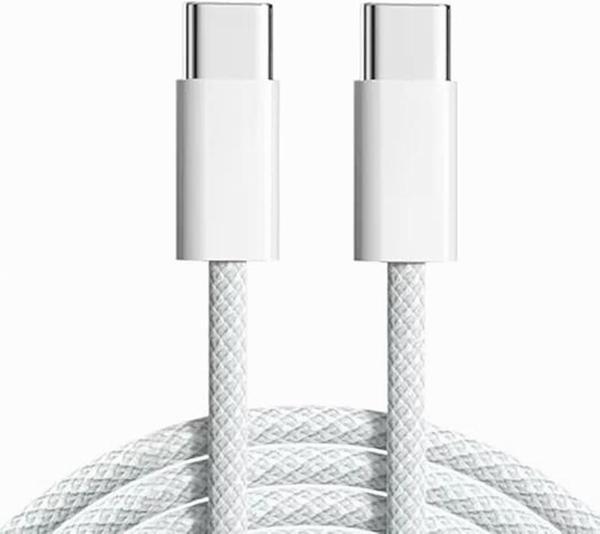Day Original USB C Type-C Cable Apple iPhone 16 Pro Max Hızlı Şarj Kablosu 15 Plus 15 16 Pro Max Plus 35W Mq4h2zm/a - Image 1