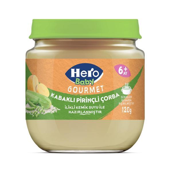 Hero Baby Gourmet Kabaklı Pirinçli Çorba 120 G 6+ Ay - Image 1