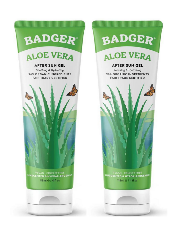 Badger Aloe Vera Jel 2'li Set 118 mL / 118 mL - Image 1