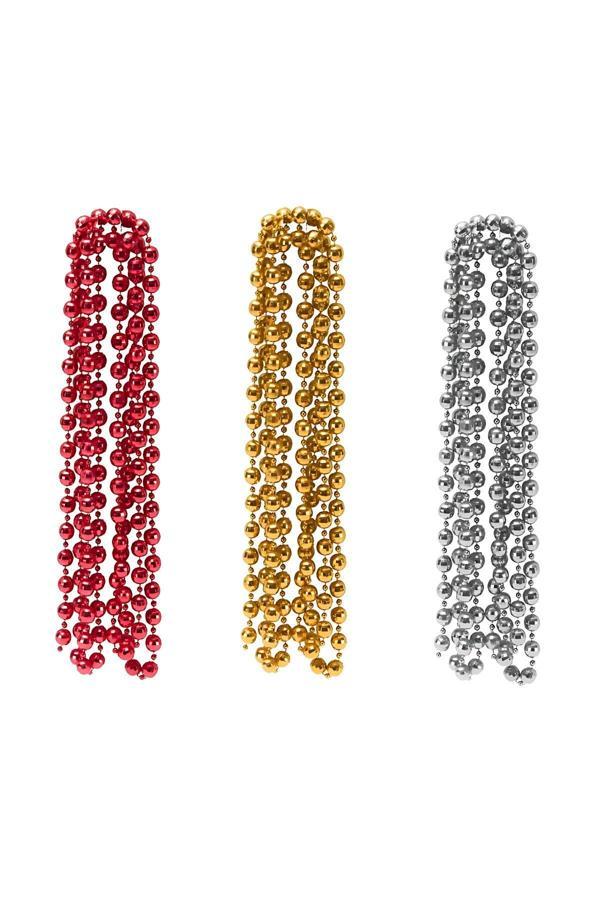 Premium 5 metre 6mm Yılbaşı Zincir Süs Gold - Image 1