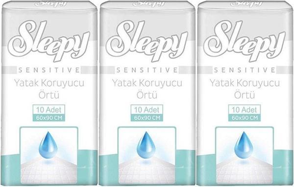 Sleepy Hasta Yatak Koruyucu 60*90CM 30 Adet (3PK*10) - Image 1