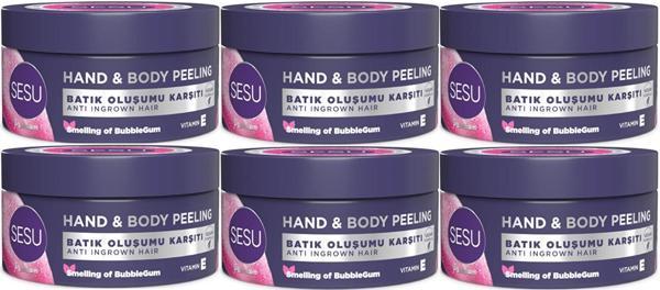 Sesu Vücut Peelingi 250ML (Hand & Body Peelıbg) (6 Lı Set) - Image 1