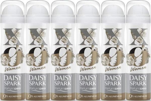 XO Deodorant 150ML Women-Kadın Daisy Spark (6 Lı Set) - Image 1