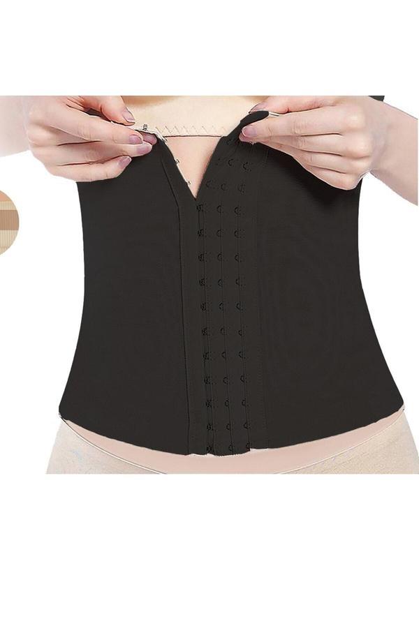 Bejamonti Kadın Siyah Agraflı Bel Korsesi Siyah L-Xl - Image 1