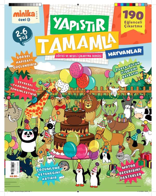 Turkuvaz Dergi YAPIŞTIR TAMAMLA 6 - Turkuvaz Dergi - Image 1