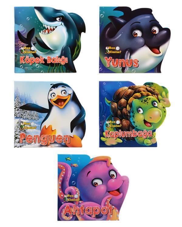 Parıltı Yayınları Ben Kimim? Su Hayvanları Kitap Seti - Parıltı Yayınları - Image 1