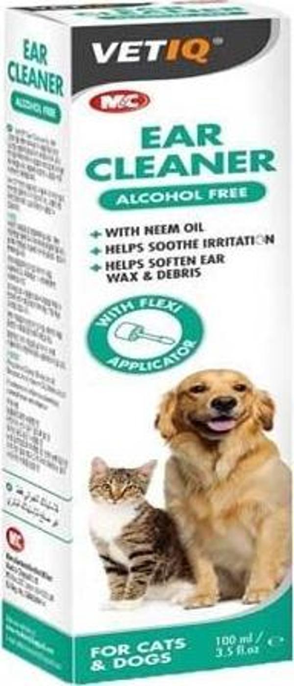 Vetiq Ear Cleaner Kedi Kulak Temizleme Losyonu 100 Ml - Image 1
