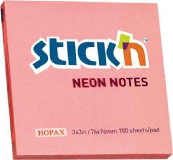 Hopax NotKğt. Stickn 76X76 Neon Pembe 100 Yp - Image 1