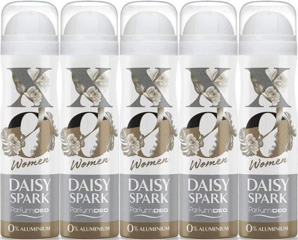 XO Deodorant 150ML Women-Kadın Daisy Spark (5 Li Set) - Image 1