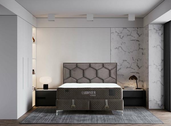 Carbon Baza Başlık Yatak Seti 150x200 - Image 1