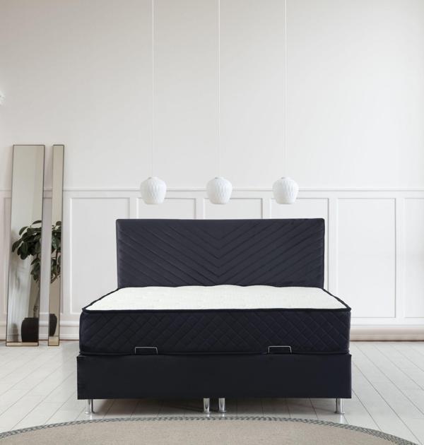 Riva Baza Başlık Yatak - Antrasit 120x200 - Image 1