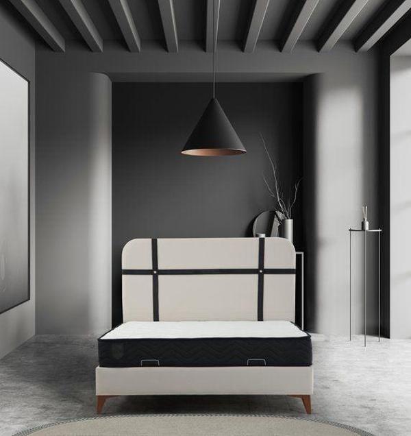 Elina Baza Başlık Yatak Ceviz Ayak - Pixel005 150x200 - Image 1