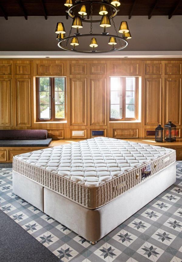 Minar Safir Çift Kişilik Full Ort Pedsiz Yaylı Yatak 150x200 - Image 1