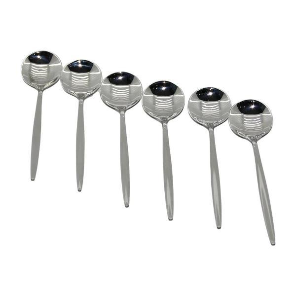6PCS METAL YEMEK KAŞIK (5365) - Image 1
