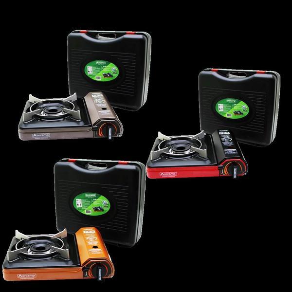 PRO PORTATİF KAMP OCAK PLS.ÇANTALI - GAZ STOP EMN.- RÜZGARLIK (5365) - Image 1