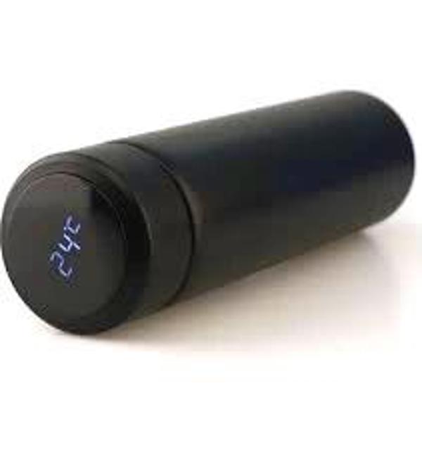 SİYAH LED DERECELİ ÇELİK TERMOS 500ML (5365) - Image 1