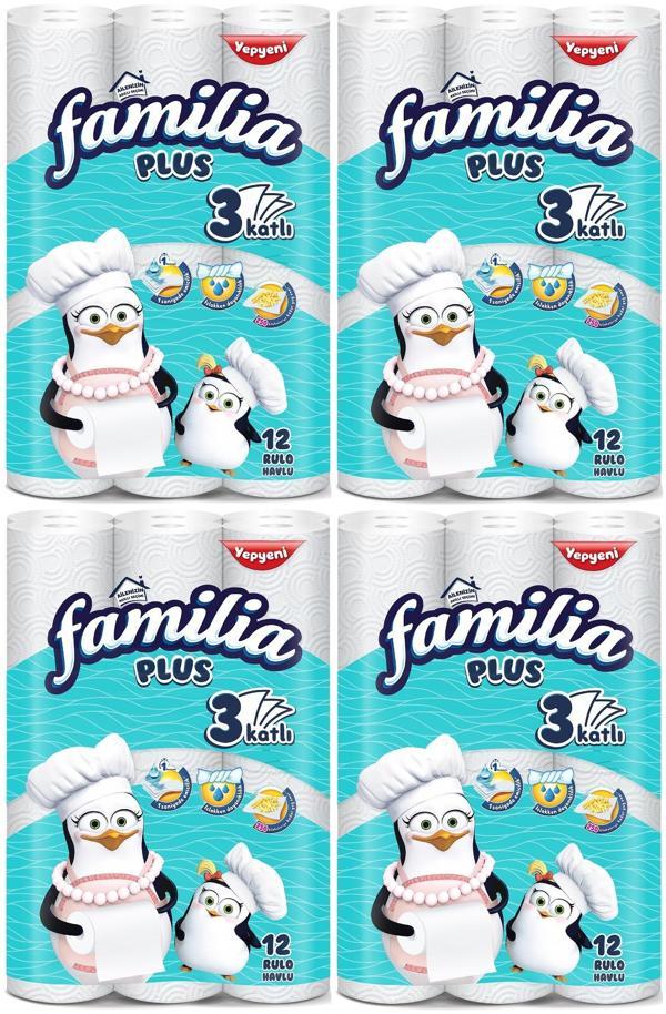 Familia Kağıt Havlu Plus 48 Li Pk (3 Katlı) (4PK*12) - Image 1
