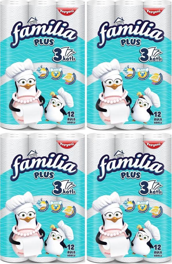 Familia Kağıt Havlu Plus 48 Li Pk (3 Katlı) (4PK*12) - Image 1