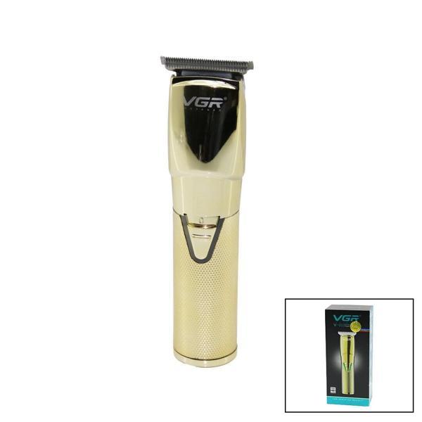 GOLD KROM KAPLAMA GÖVDE  SAÇ - SAKAL KESME TRAŞ MAKİNESİ  USB ŞARJLI V-903 (5365) - Image 1