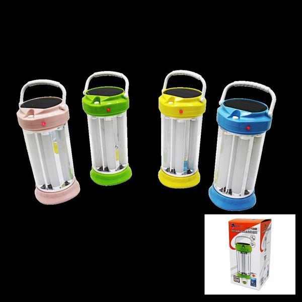 40W X 6 TÜP SOLAR ŞARJLI - FİŞLİ LED IŞILDAK FENER 240W (5365) - Image 1