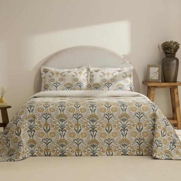 Karaca Home Alvea Çift Kişilik Yatak Örtüsü Takımı - Image 1