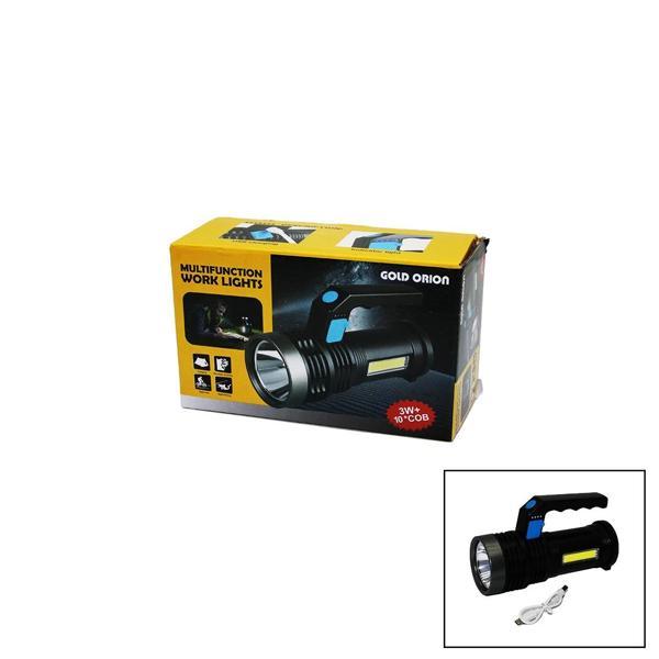2IN1 3W - 10COB LED EL FENERİ USB ŞARJLI (5365) - Image 1