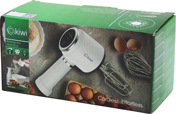 KİWİ KMX-3612 USB ŞARJLI MİKSER 2 X 2-MODEL ÇIRPICI = 4PCS 20W 3-KADEME HIZ=IŞIKLI GÖSTERGE Lİ-İON P - Image 1