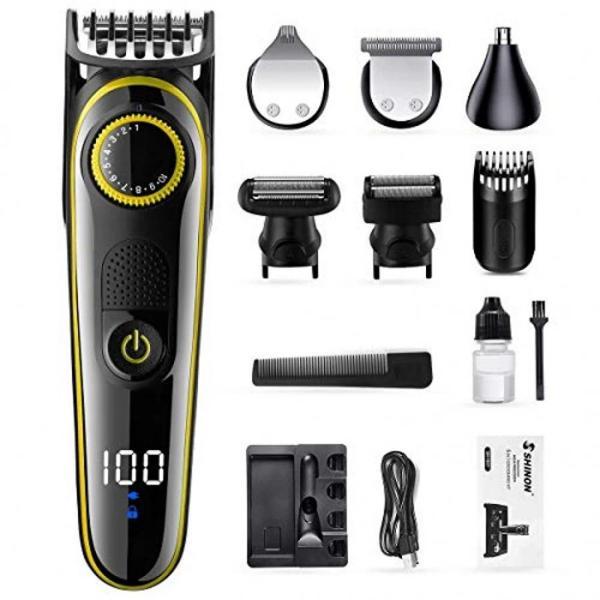 5in1 Fonksiyonlu Turbo Motorlu Saç Sakal Kesme Tıraş Makinesi Burun Kulak Ense Favori Tüm Vücut (536 - Image 1