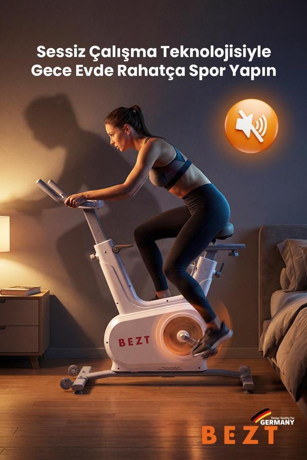 Bezt Smart Pro Dijital Manyetik Akıllı Egzersiz Bisikleti - Image 1