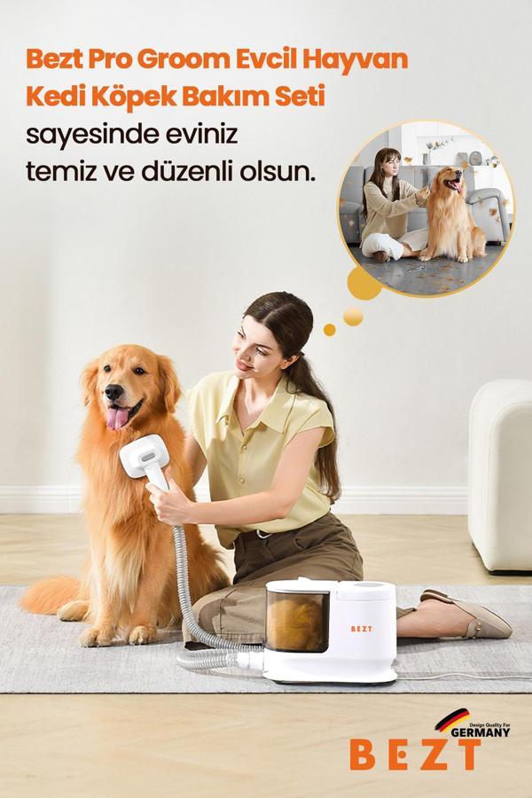 Bezt Pro Groom Evcil Hayvan Kedi Köpek Bakım Seti - Image 1