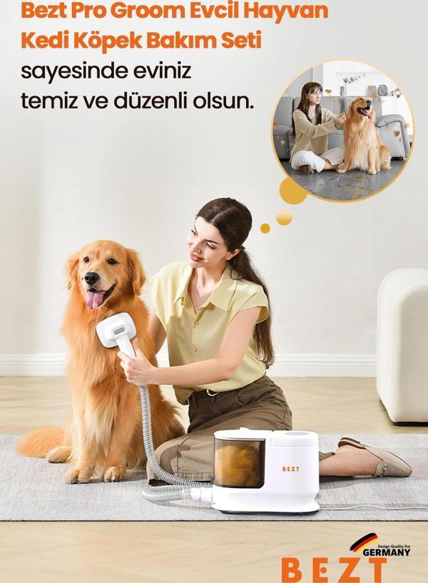Bezt Pro Groom Evcil Hayvan Kedi Köpek Bakım Seti - Image 1