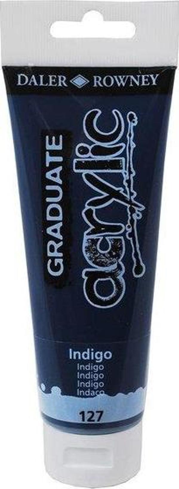 Daler Rowney Akrilik Boya 120ML Indıgo - Image 1