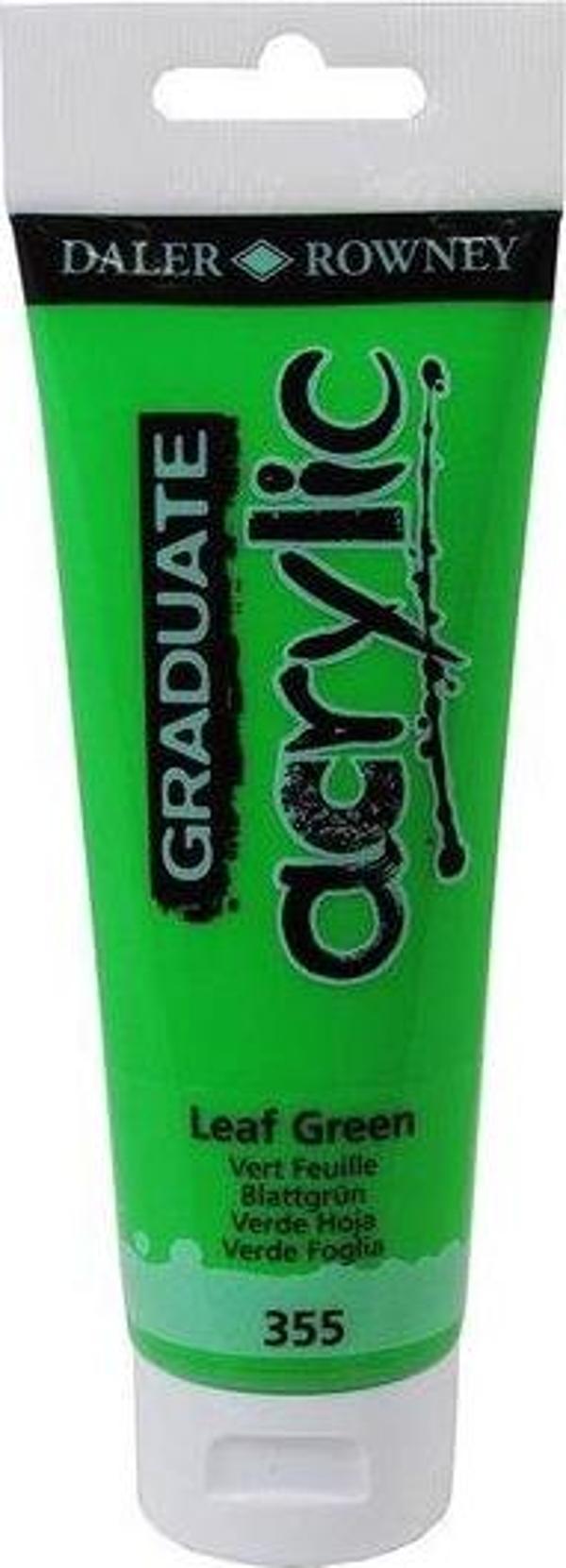 Daler Rowney Akrilik Boya 120ML Leaf Green - Image 1