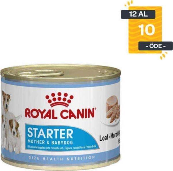 Royal Canin Starter Mousse Yavru Köpek Konservesi 195 Gr X 12 Adet - Image 1