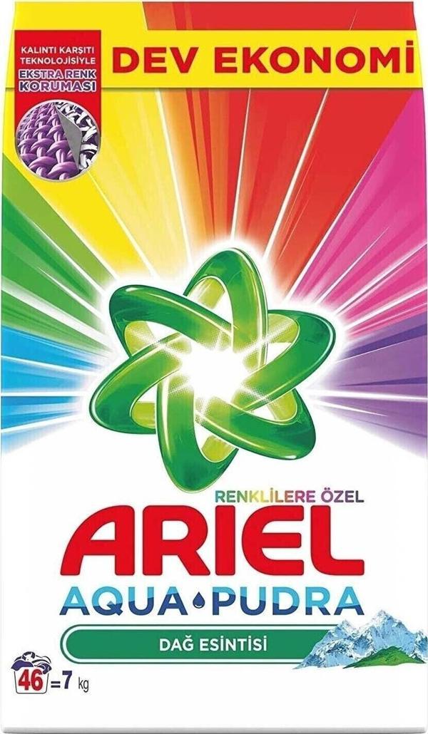 Ariel Aqua Pudra Dağ Esinti Toz Çamaşır Deterjanı 7 KG - Image 1