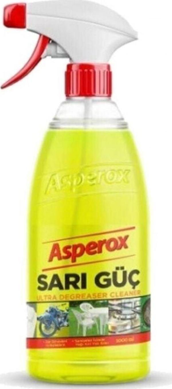 Asperox Sarı Güç Çok Amaçlı Ultra Yağ Çözücü 1 Lt - Image 1