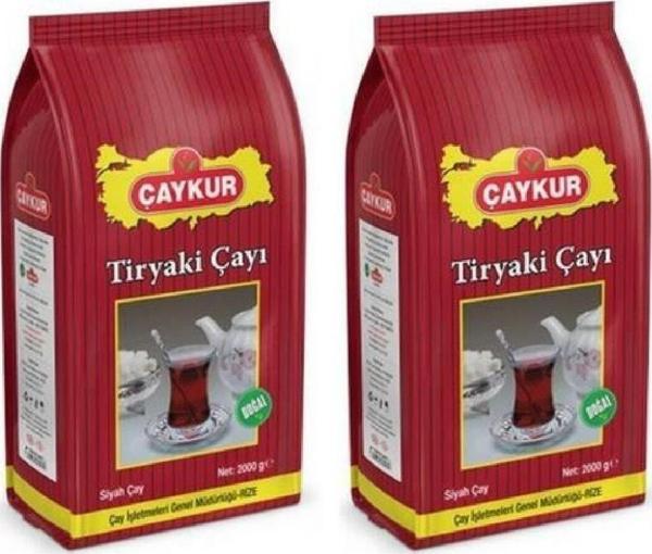 Çaykur Tiryaki Siyah Dökme Çay 2 x 2  kg - Image 1