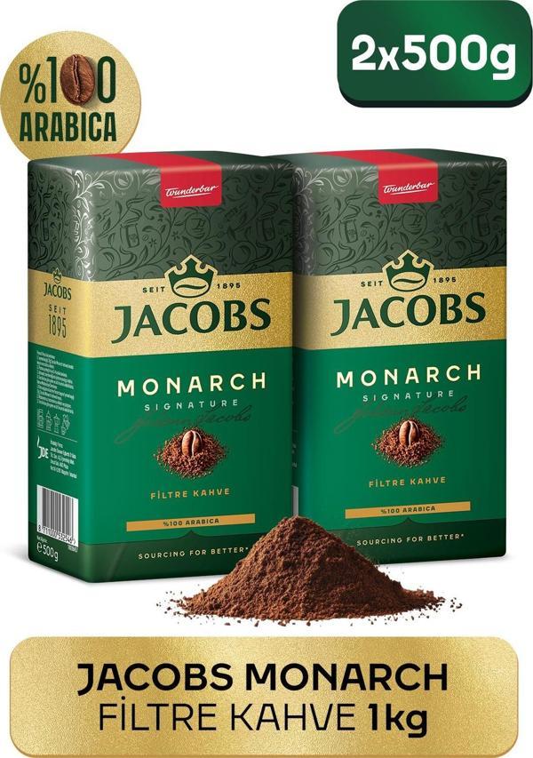 Jacobs Monarch Filtre Kahve 2 x 500 G - Image 1