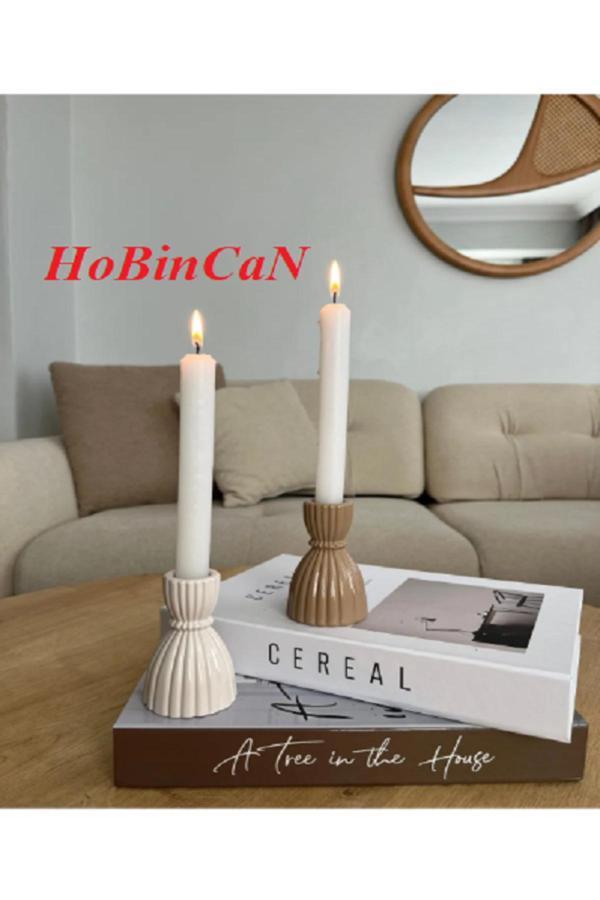 Blanj 2’Li Şam’Dan Seti Sütun Şam’Dan 2’Li Set - Image 1