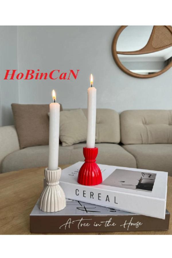 Blanj 2’Li Şam’Dan Seti Sütun Şam’Dan 2’Li Set - Image 1