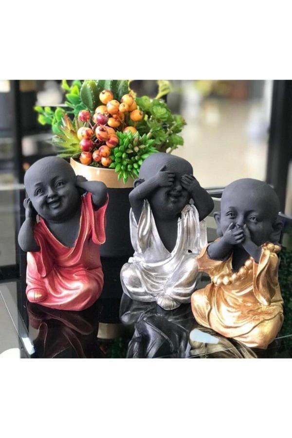 Cosargroup Hint Arap Bebek Görmedim, Duymadım, Bilmiyorum 3Lü Biblo Seti - Image 1