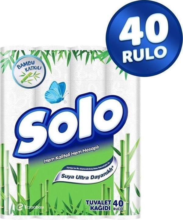 Solo Bambu Katkılı 40'lı Tuvalet Kağıdı - Image 1