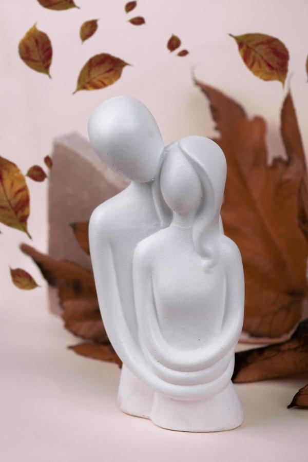 Linza Home Biblo Sarılan Sevgili Aşıklar Biblo - Image 1