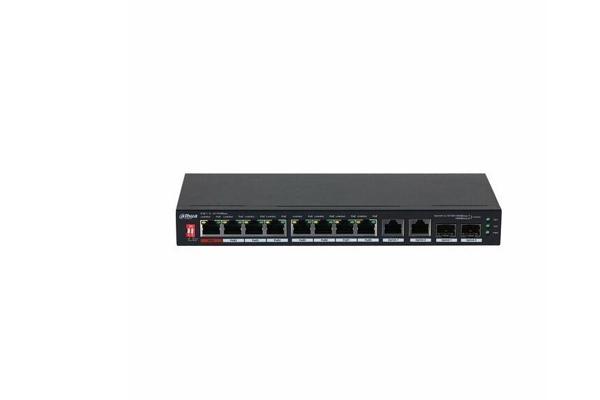 Dahua PFS3210-8ET2GF-96 8 Port Poe 2 Port Uplink 2 Port SFP Poe Switch 90W - Image 1