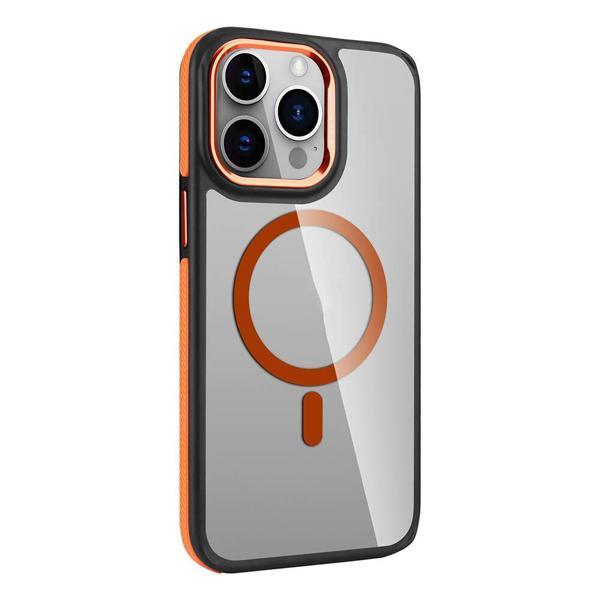 Apple iPhone 14 Pro Kılıf M-safe Şarj Özellikli Mat Görünümlü Zore Solo Kapak - Image 1