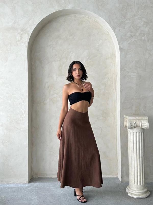 BİÇOMİ Uzun astarlı etek s255043 - Image 1