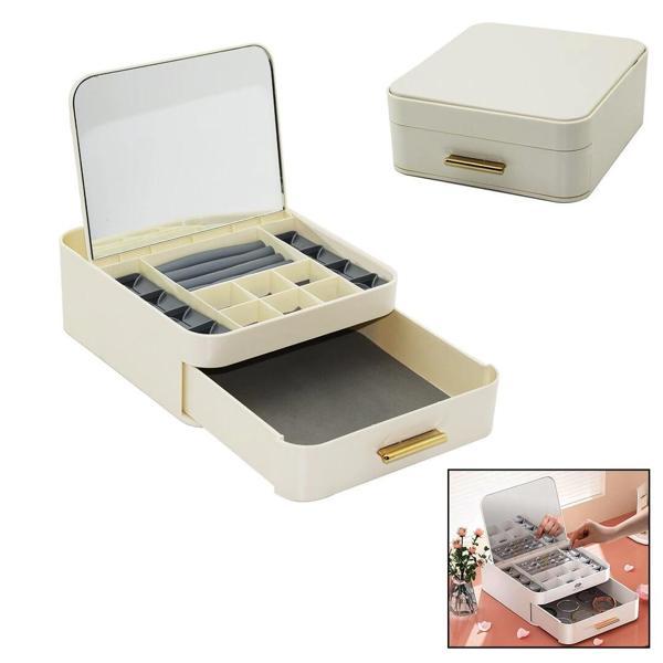 ÇEK-BIRAK=AÇ-KAPA20X22 - Y:8.5CMAYNALI TAKI ORGANİZER ÇEKMECE+1 KAT-10 BÖLME (5365) - Image 1