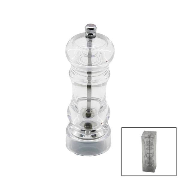 BÜYÜK   ŞEFFAF MİKA KRİSTAL PLASTİK  BAHARAT ÖĞÜTÜCÜ (5365) - Image 1